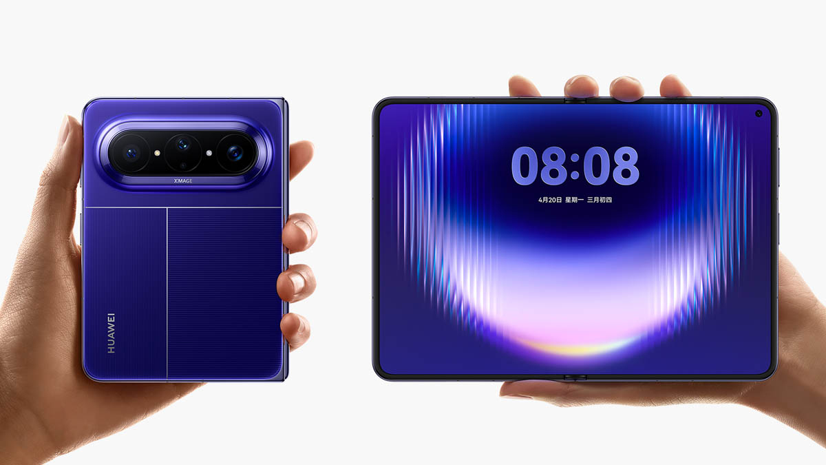 Bocoran video promo Huawei Pura X Max yang menunjukkan penggunaan stylus bertenaga AI pada layar lipat besar yang menyerupai tablet.